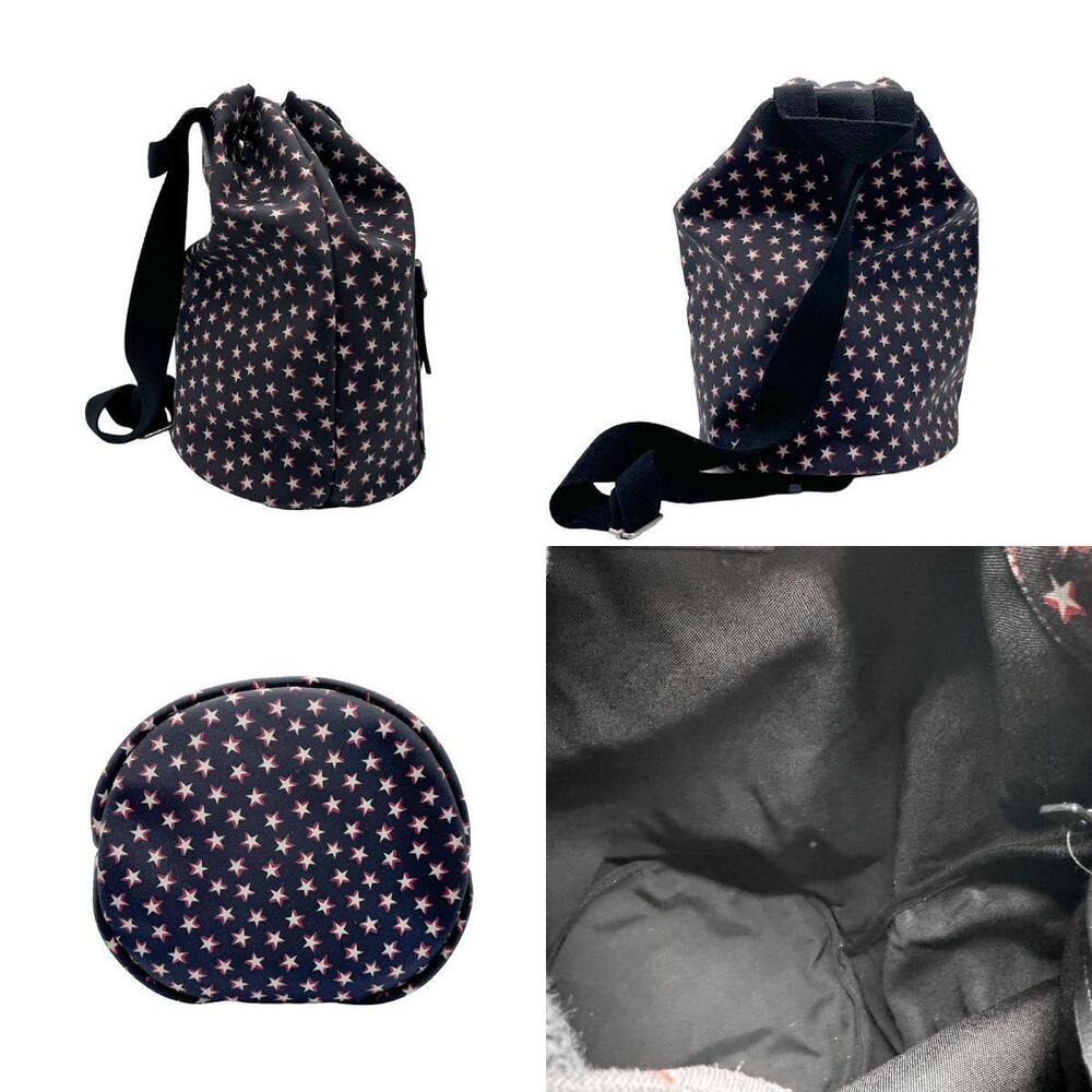 Saint Laurent bag red shoulder canvas black white